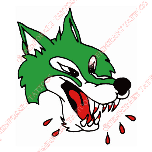Sudbury Wolves Customize Temporary Tattoos Stickers NO.7398